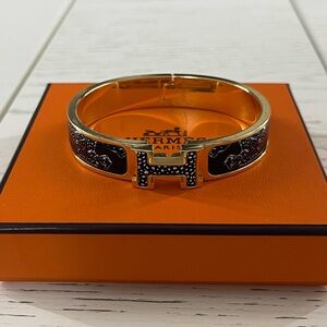 💯 authentic Hermes🛍 woman bracelet, original box and dust box including